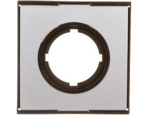 Tabliczka opisowa czarna prostokątna bez nadruku M22-XCK 279433