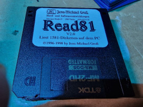 Read81 v2.0 - Read Commodore 1581 disks on PC