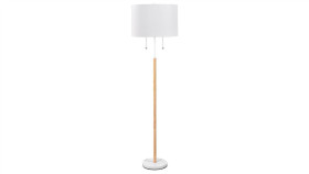 Lampa Stojąca Fogo 2Xe27 Biała Lp-0304/2F Wh Light Prestige