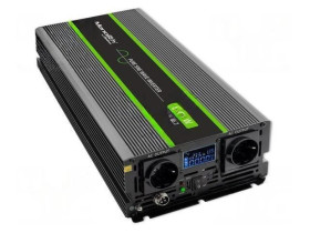 Przetwornica: DC/AC, 3kW, 230VAC, 24VDC, 240x405x90mm 51923