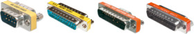 Gender changer, D-Sub socket, 9 pole to D-Sub socket, 9 pole, straight, EB411