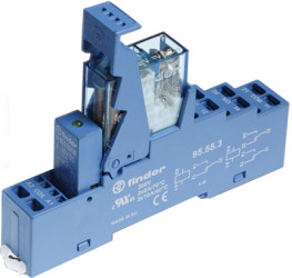 Coupling relay 2 Form C (NO/NC), 24 V (DC), 8 A, 250 V (AC), 49.72.7.024.0050