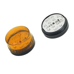 Sygnalizator optyczny LED HC-05 pomarańczowy / 26-426
