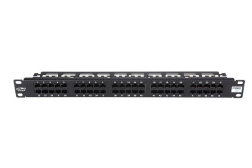 Patch panel telefoniczny ISDN 50xRJ45, 1U, 19 11300011