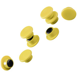 Durable 475104 Magnet Round Yellow 15mm Set Durable 475104 Magnets