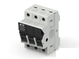 Oprawa bezpiecznikowa Uchwyt bezpiecznika modułowego rozmiar: 10 x 38mm 30A 600V Zacisk TE Connectivity