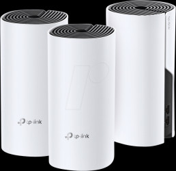 DECO E4(3-PACK) WLAN Mesh System, 1200 Mbps, 3 Stück