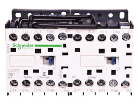 Stycznik nawrotny 12A 5,5kW 24V AC LC2K1210B7