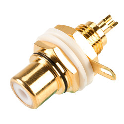 TruConnect Black Gold Plated Phono Socket