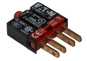 Blok styków Eaton RMQ16 blokada Blok styków 1 NC 5→250V przyłącze Płaskie