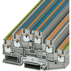 Phoenix Contact 3210538 Push-in three-level terminal PIT 0.14 - 4 mm&#xB2; Grey