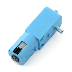 Silnik DC z przekładnią 1:90 3-6V z pojedynczym wałem - All-Metal