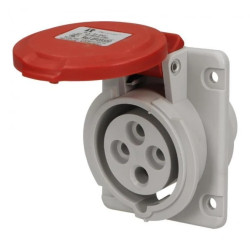 Gniazdo tablicowe skośne 16A 4P 400V IP54 SP23330