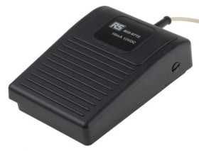 Potencjometr nożny IPX2 Przemysł lekki Chwilowy Tworzywo termoplastyczne 6 A przy 250 V AC 12V