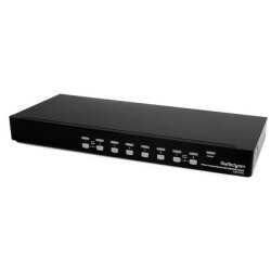 StarTech.com SV831DVIU StarTech.com 8 Port 1U Rackmount DVI USB KVM Switch