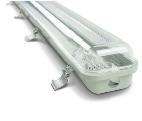 Oprawa przemysłowa T8x2 świetlówki LED 120cm G13 uszczelka