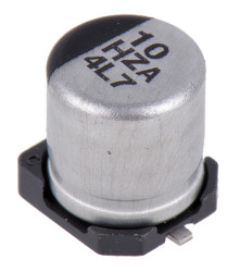 Kondensator 10μF ±20% 50V dc SMD 120mΩ Panasonic