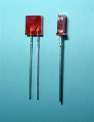 LED 2x5mm RED MATOWA L=28 (100SZT)