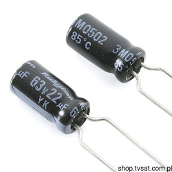 63YK22M5X11 Elcos 22UF 63V 5x11mm Radial RADIAL RUBYCON