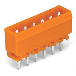 Listwa stykowa PCB 15-pinowe 231 raster: 5.08 mm Prosty 1-rzędowe WAGO Do montażu na płytce drukowanej 630 V W osłonie