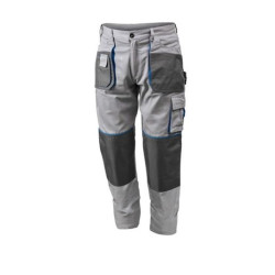 HT5K277-M Spodnie ochronne jasne szare M HOGERT