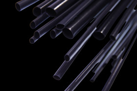 Wąż termokurczliwy 125st.C czarny RCH1 12,7/6,4x1-C