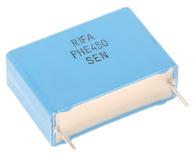 Kondensator foliowy 220nF 400 V ac, 630 V dc KEMET Metalizowany polipropylen rozstaw: 22.5mm THT ±5