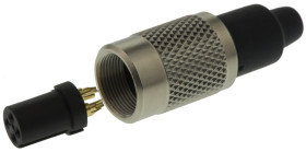 Złącze wielostykowe przemysłowe 4-pinowe M9 Montaż na kablu Gniazdo binder