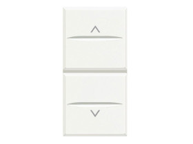 AXOLUTE Wyłącznik 1-0-2 2 modułowy AXIAL biały HD4027M2 LEGRAND