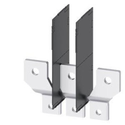 Przyłącza płaskie wydłużone z rozszerzonym rozstawem 3P z barierami międzyfazowymi do 3VA13/24/23/24 3VA9483-0QC00