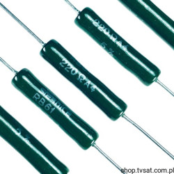 RWM04222200JA20E1 220 Ohm 5% 5W 4x22 mm RB61 AXIAL VISHAYSFER