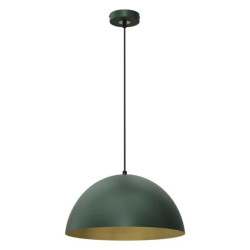 Lampa wisząca BETA GREEN/GOLD 1xE27 35cm MLP8286 Milagro