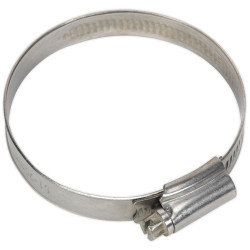 Sealey SHCSS2 Hose Clip Stainless Steel &#xD8;51-70mm Pack of 10