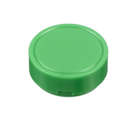 Główka przycisku, Zielony, Łeb przycisku, 22 (Dia)mm