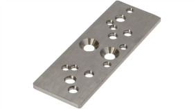 Akcesoria Czujnik, Płytka Adaptacyjna, 3X30x85mm, Stal Nierdzewna 1.4305,...