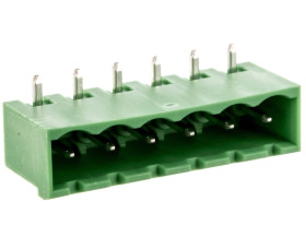 Gniazdo pinowe 6P 320V 12A zielone MSTBA 2,5/ 6-G-5,08 1757284 /100szt./