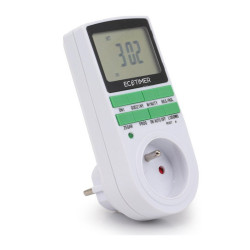 Programator czasowy 7dn. Cyfrowy EC-PR07