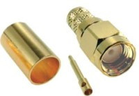 WSMA-RG174 Wtyk SMA zaciskany na kabel RG-174