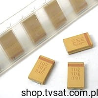 T491V107K010AS 100uF 10V Tantalum SMD-D KEMET