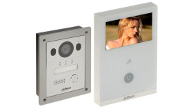 Zestaw Wideodomofonowy Jednoabonamentowy Hybrydowy, Podtynkowy, Dahua