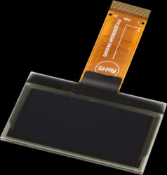 DEP128064I-Y OLED, 128x64 px, yellow/black, 1.5inch