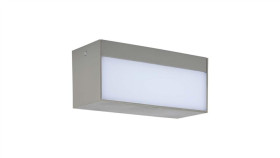 Lampa Elewacyjna Led 12W 1155Lm 3000K Ip65 Szara 218242