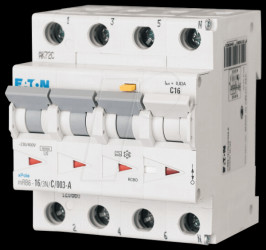 MRB6-6/3N/C/003-A RCD/circuit breaker - 6 A, 3 + N, char - C