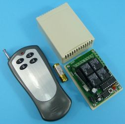 ZDALNE STEROWANIE 1000m 12V 4-KANAŁOWE