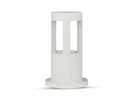 VT-830 10W Słupek ogrodowy barwa: 6400K obudowa: biała wysokość 25 cm 8318 V-TAC