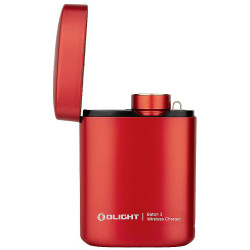 OLight Baton 3 Premium Torch Red Rechargeable 1200 lm 166m Range 53g