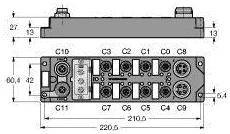 Wieloprotokołowy moduł I/O Turck FGEN-IM16-4001 6825423 1 szt.