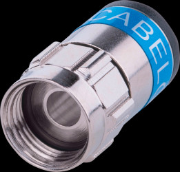 99909636-02 F-connector, self-install, for Ø 7.0 mm cable