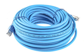 Kabel Ethernet Cat6 długość 20m Z zakończeniem RS PRO LSZH