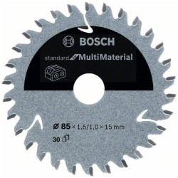 Bosch 2608837752 Circular Saw Blade 85x15mm 30 Cogs Multi-Material